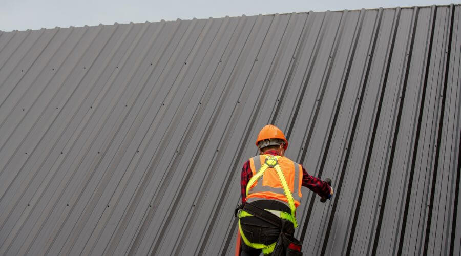 Professional metal roof installation services in Saint Croix Falls, WI